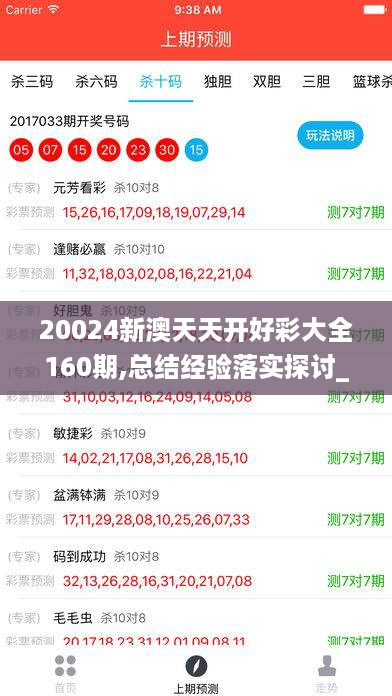 20024新澳天天开好彩大全160期,总结经验落实探讨_旅行版24.814