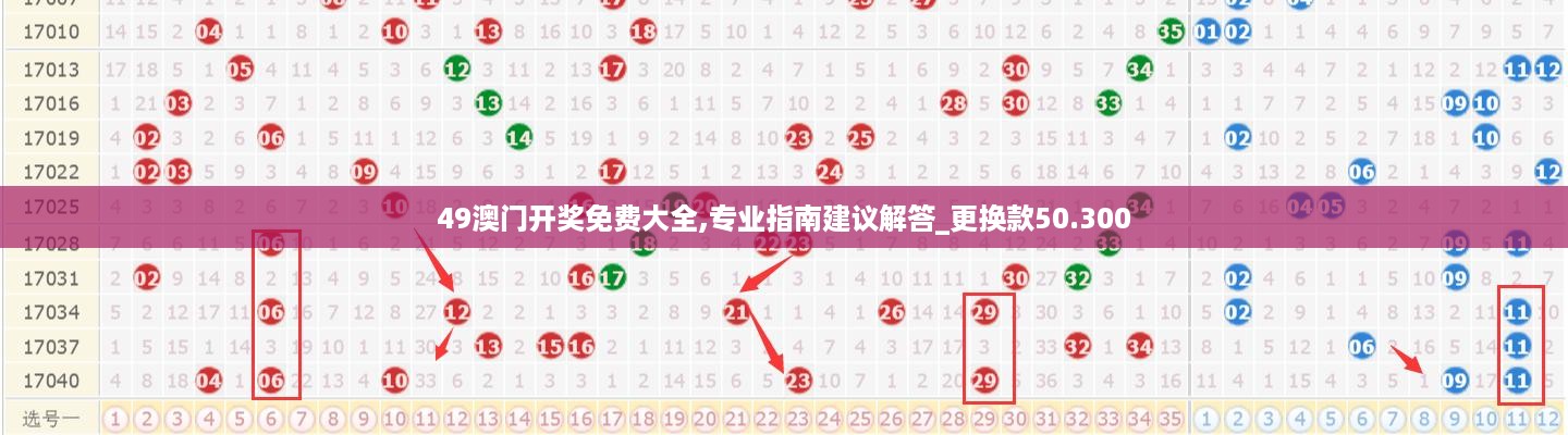 49澳门开奖免费大全,专业指南建议解答_更换款50.300