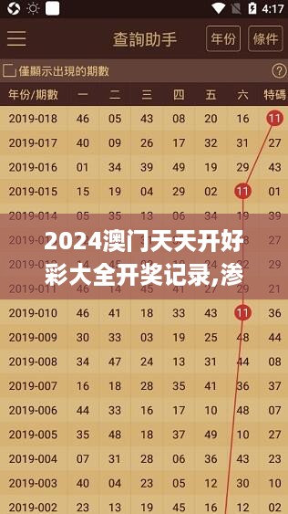 2024澳门天天开好彩大全开奖记录,渗透解答解释落实_dx型68.235