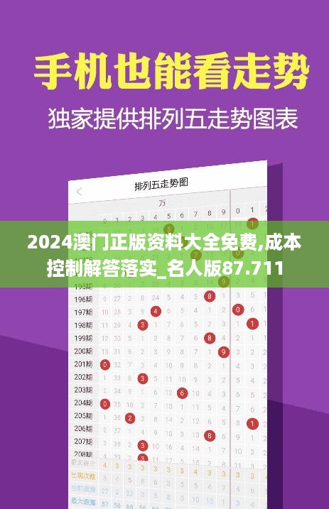 2024澳门正版资料大全免费,成本控制解答落实_名人版87.711