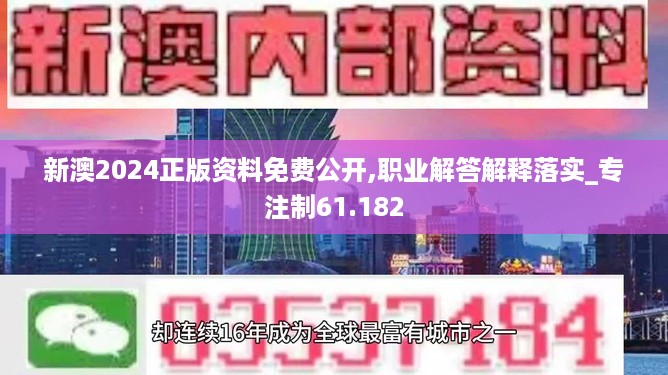 新澳2024正版资料免费公开,职业解答解释落实_专注制61.182