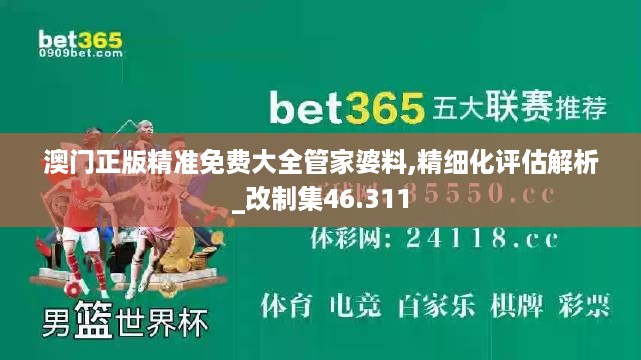 澳门正版精准免费大全管家婆料,精细化评估解析_改制集46.311